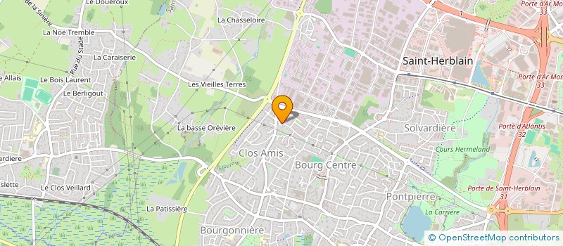 localisation de l'entreprise MARIE CHARLET ARCHITECTE  SAINT-HERBLAIN