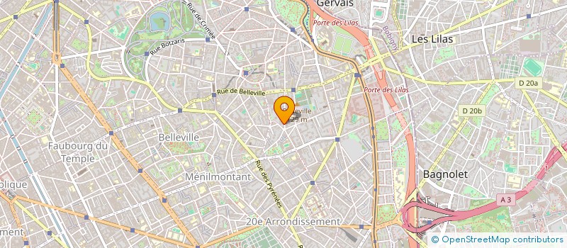 localisation de l'entreprise MARIE CLAUDE  PARIS