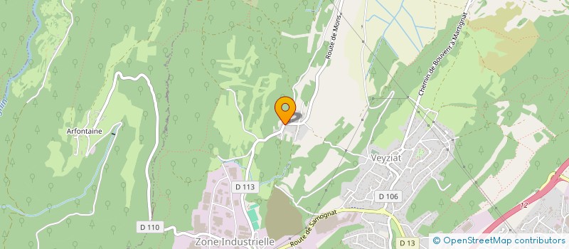 localisation de l'entreprise MARIE CLAVEAU LAURIENTE à OYONNAX