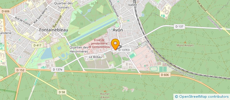 localisation de l'entreprise MARIE CLOUSIER  AVON