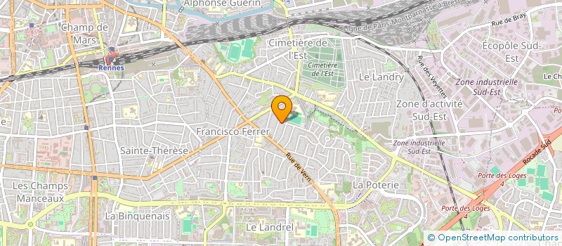 localisation de l'entreprise MARIE & COMPAGNIES à RENNES