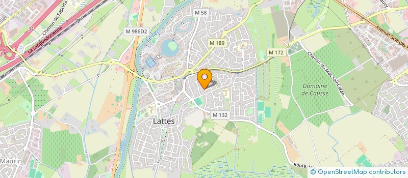 localisation de l'entreprise MARIE COMTE à LATTES