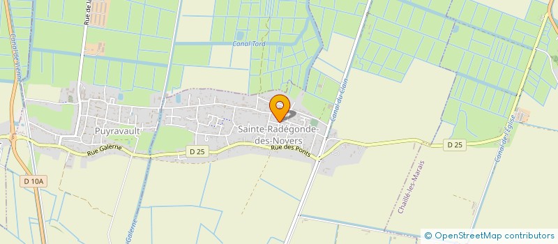 localisation de l'entreprise MARIE CONSIGNY PERARD à SAINTE-RADEGONDE-DES-NOYERS