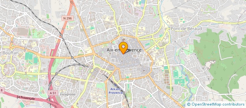 localisation de l'entreprise MARIE DE LA VERRERIE  AIX-EN-PROVENCE