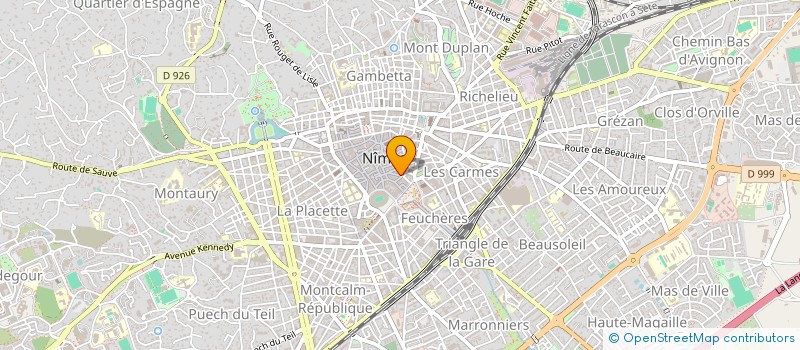 localisation de l'entreprise MARIE DE NIMES à NIMES