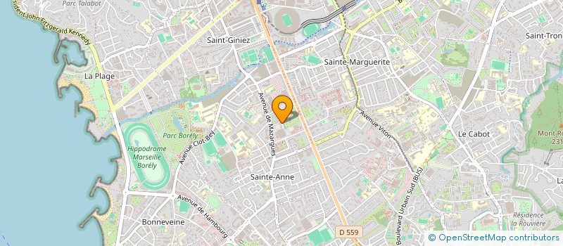 localisation de l'entreprise MARIE DE SORMIOU à MARSEILLE 8EME
