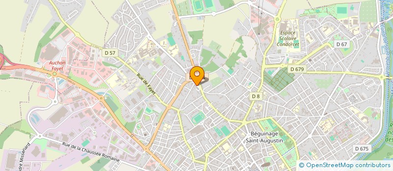 localisation de l'entreprise MARIE DELAPLACE à SAINT-QUENTIN