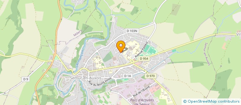 localisation de l'entreprise MARIE DELAYE  SEMUR-EN-AUXOIS