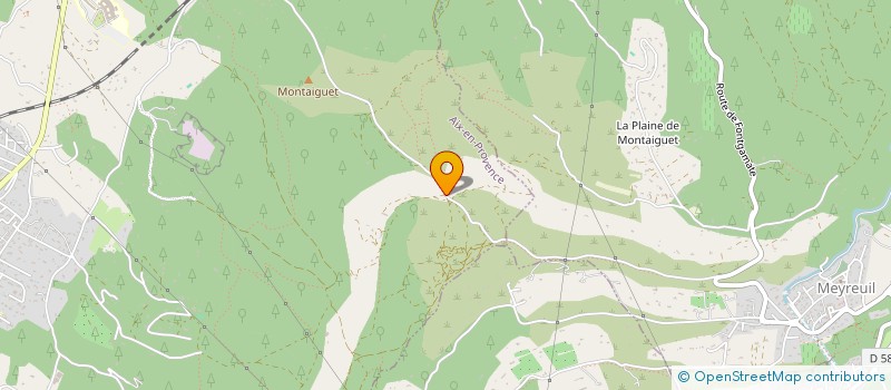 localisation de l'entreprise MARIE DES CHAMPS  AIX-EN-PROVENCE