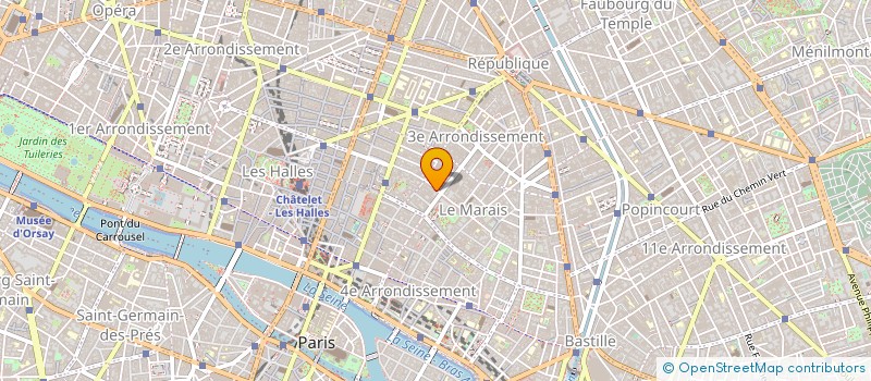 localisation de l'entreprise MARIE ECOLOGIE à PARIS