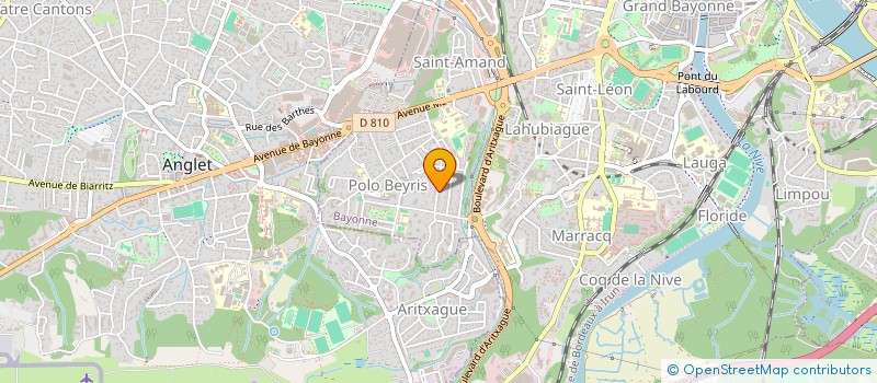 localisation de l'entreprise MARIE EDITH à BAYONNE