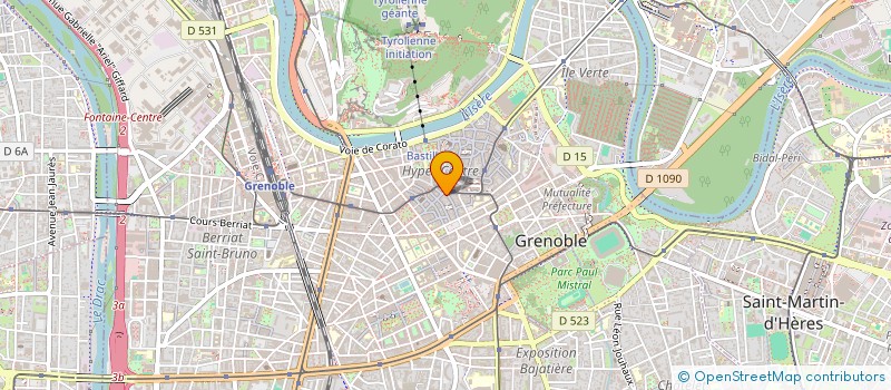 localisation de l'entreprise MARIE ET HORTENSE à GRENOBLE