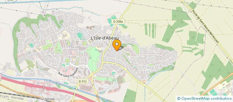 localisation de l'entreprise MARIE ET JOSEPH  SAINT-ALBAN-DE-ROCHE