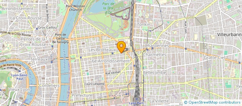 localisation de l'entreprise MARIE ET LOUIS à LYON