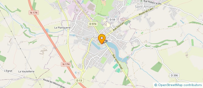 localisation de l'entreprise MARIE ET LOUISE  TORIGNY-LES-VILLES