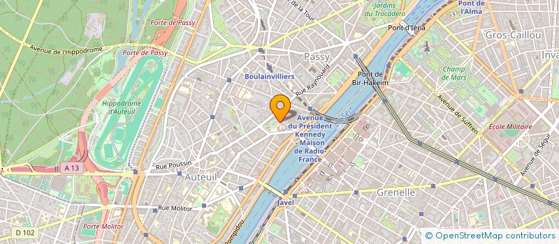 localisation de l'entreprise MARIE ET PONNI  PARIS