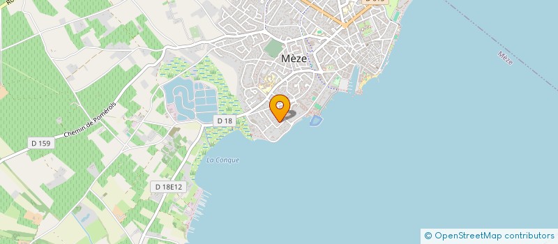 localisation de l'entreprise MARIE ET VALENTIN  MEZE