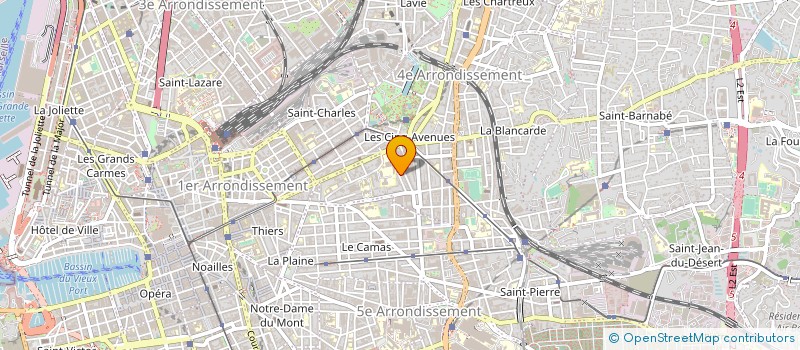 localisation de l'entreprise MARIE-EUGENIE à MARSEILLE