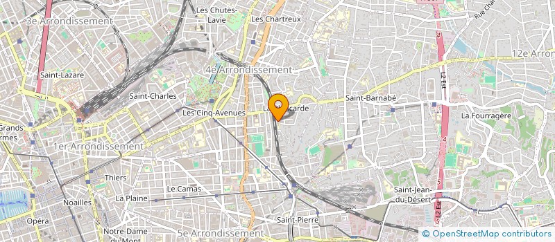 localisation de l'entreprise MARIE FELICITE à MARSEILLE