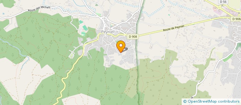 localisation de l'entreprise MARIE FERNAND  PEYNIER