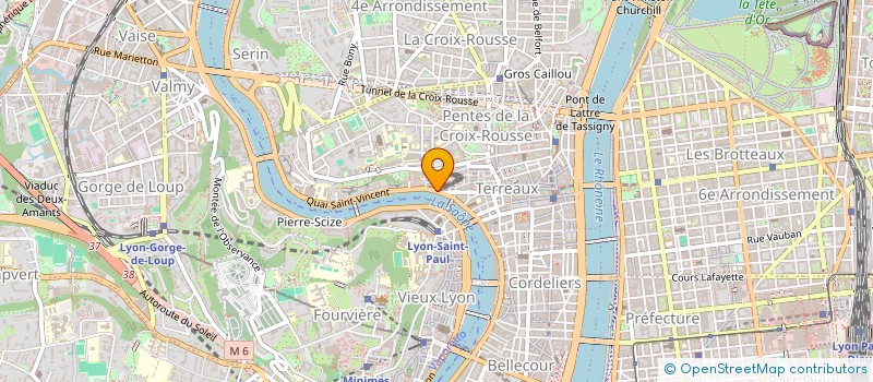 localisation de l'entreprise MARIE FORET à LYON