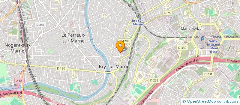 localisation de l'entreprise MARIE FRANCE à BRY-SUR-MARNE