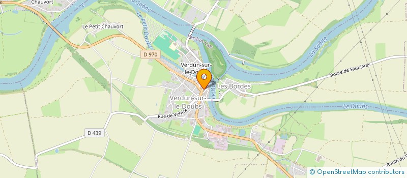 localisation de l'entreprise MARIE FRANCE BCG  VERDUN-CIEL