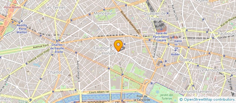 localisation de l'entreprise MARIE FRANCOISE LAMARCHE SARL  PARIS