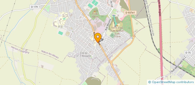 localisation de l'entreprise MARIE GALANTE  NUX-LES-MINES