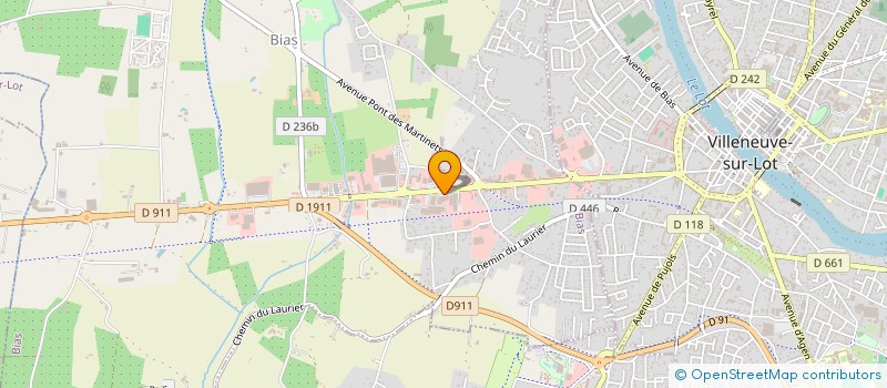 localisation de l'entreprise MARIE GALANTE  BIAS