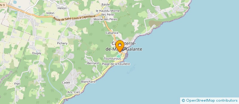localisation de l'entreprise MARIE-GALANTE EN AVANT à CAPESTERRE-DE-MARIE-GALANTE