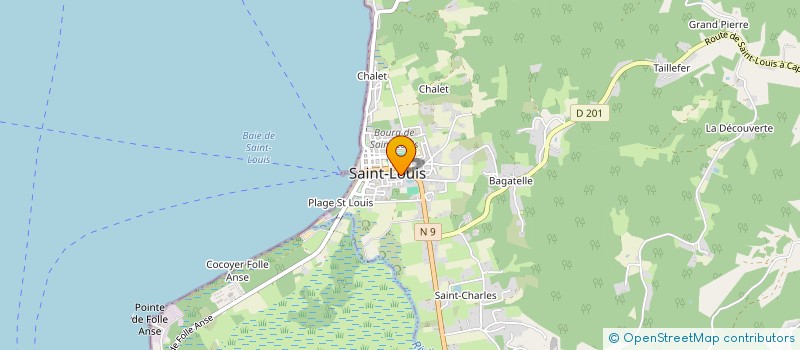 localisation de l'entreprise MARIE-GALANTE SERVICE A LA PERSONNE à SAINT-LOUIS