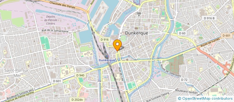 localisation de l'entreprise MARIE-GALETTE à DUNKERQUE