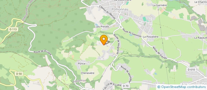 localisation de l'entreprise MARIE GAUTHIER  OLBY