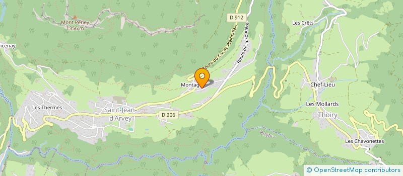 localisation de l'entreprise MARIE GINOLLIN CONSULT  SAINT-JEAN-D'ARVEY