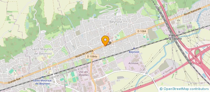 localisation de l'entreprise MARIE GOYVANNIER à BEYNOST