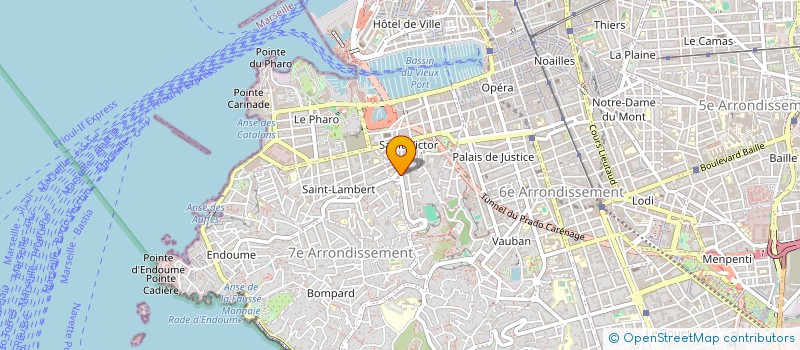 localisation de l'entreprise MARIE HALARD ATELIER à MARSEILLE