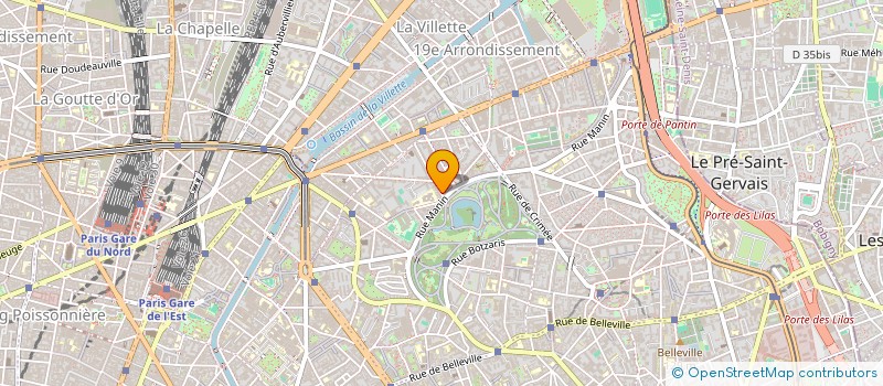 localisation de l'entreprise MARIE HELENE  PARIS