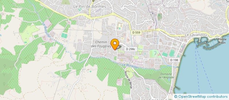 localisation de l'entreprise MARIE-HELENE à BORMES-LES-MIMOSAS