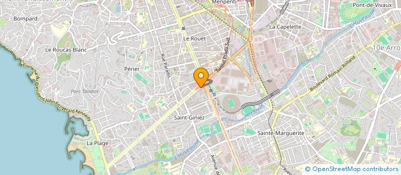 localisation de l'entreprise MARIE INVEST  MARSEILLE