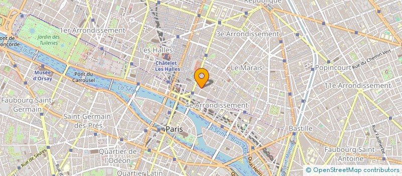 localisation de l'entreprise MARIE JEANNE  PARIS