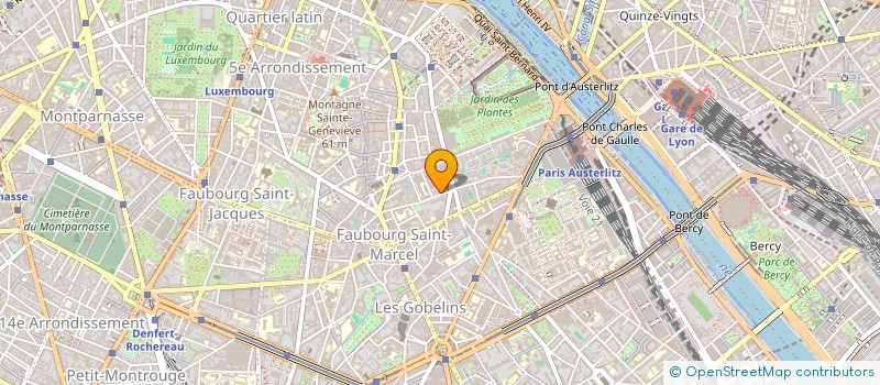 localisation de l'entreprise MARIE-JOLY  PARIS