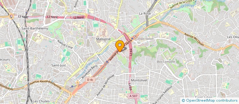 localisation de l'entreprise MARIE LAIT à MARSEILLE