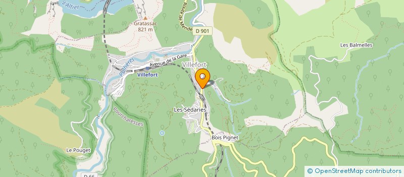 localisation de l'entreprise MARIE-LAURE  VILLEFORT