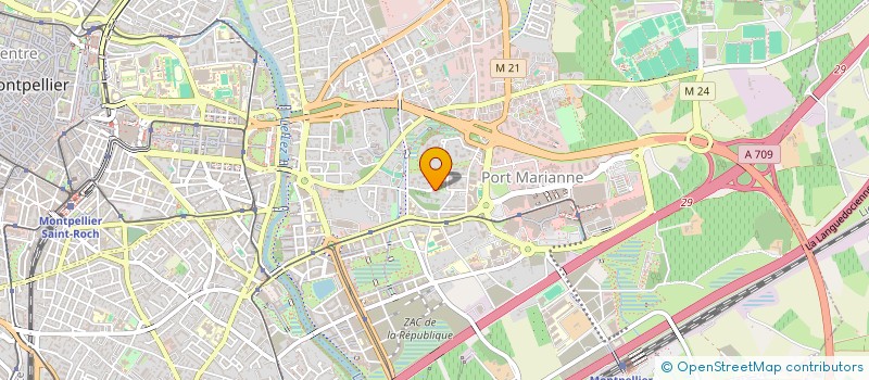 localisation de l'entreprise MARIE-LIMOUSIN à MONTPELLIER