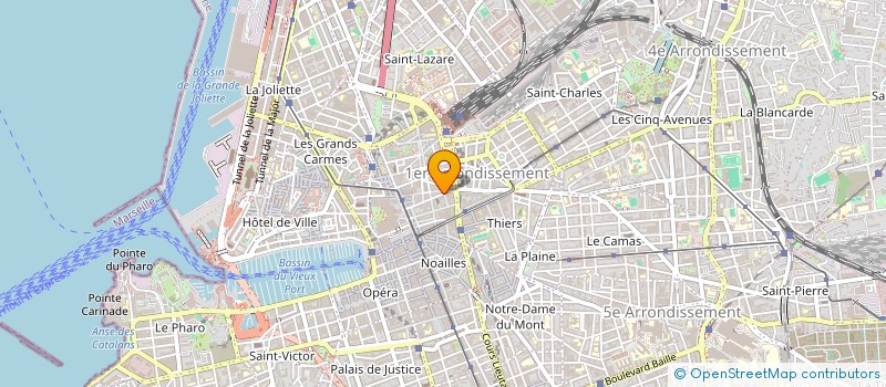 localisation de l'entreprise MARIE LINE  MARSEILLE