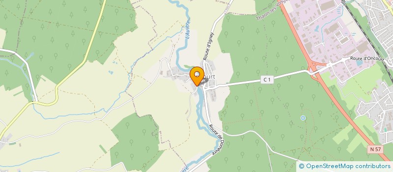 localisation de l'entreprise MARIE-LISE  THAON-LES-VOSGES