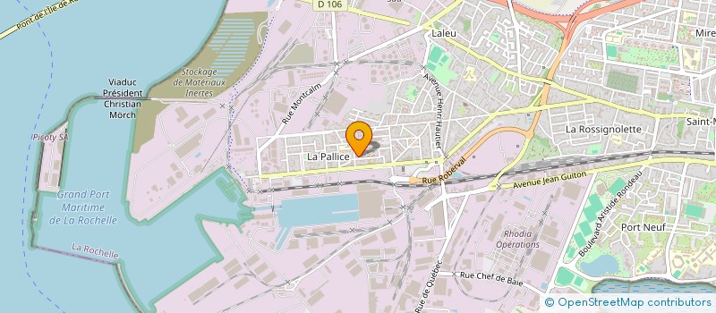 localisation de l'entreprise MARIE LISE IMMOBILIER  LA ROCHELLE