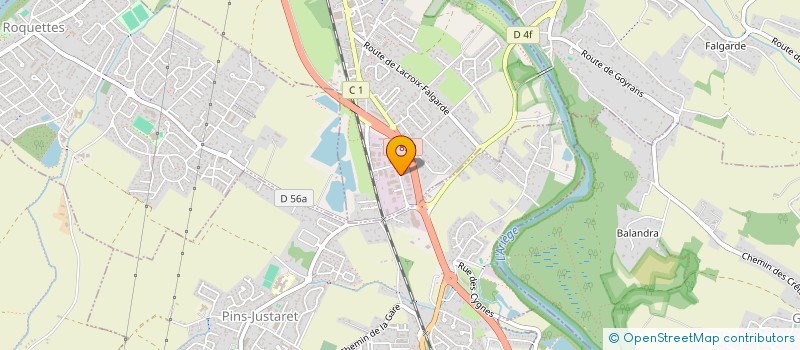 localisation de l'entreprise MARIE LITERIE  PINSAGUEL