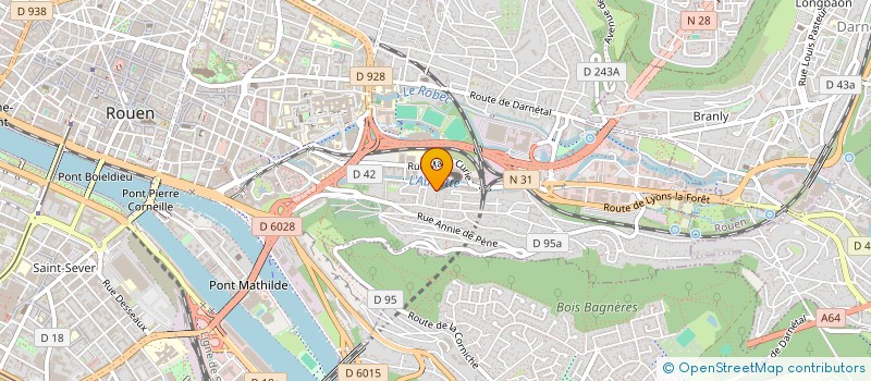 localisation de l'entreprise MARIE LM COACHING à ROUEN